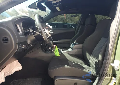 2021 Dodge Charger Scat Pack из США, поврежденный, VIN 2C3CDXGJ6MH543903